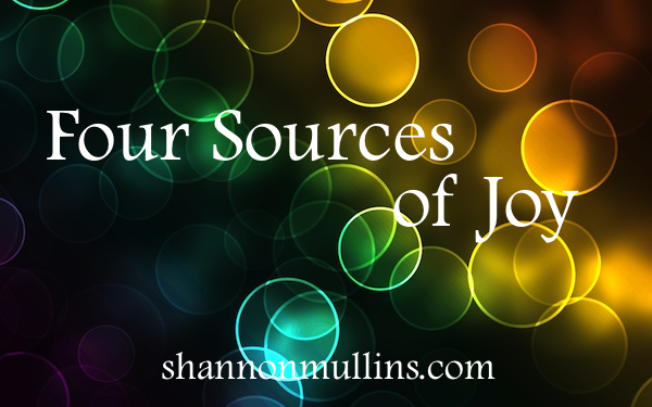 Four Sources Of Joy Shannon Mullins Ministries